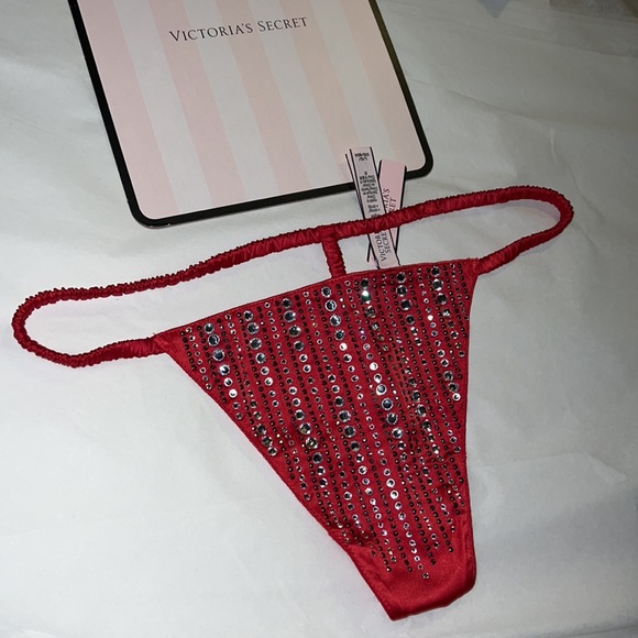 Victoria’s Secret Dream Angels VString Rhinestones (THONG) Panty - Picture 6 of 16